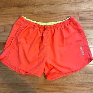 REEBOK Coral/Neon Scarlet Athletic Shorts💥🔥